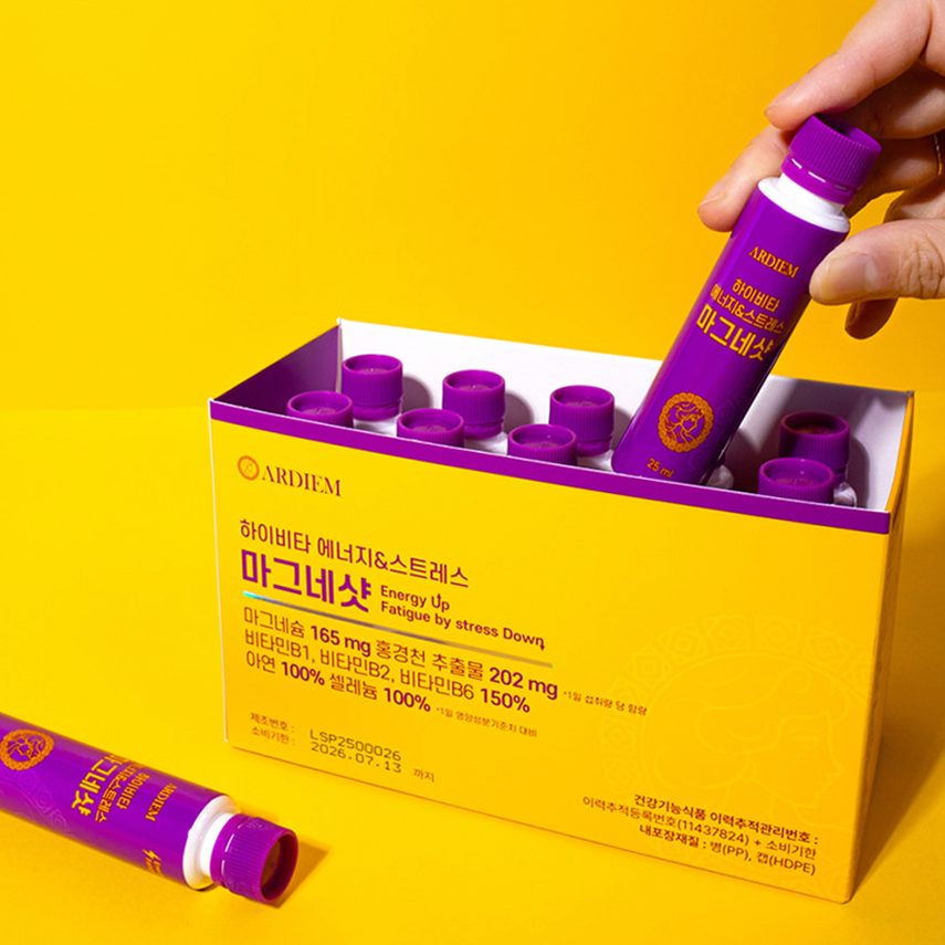 아르디엠 하이비타 에너지&스트레스 마그네샷 250ml 10개입, 1개