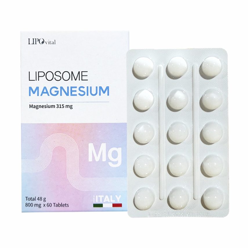 [2개월]니유로닌 영양제 신경근육 떨림 비타민C 저림 마그네슘 800mg x 60정 1개