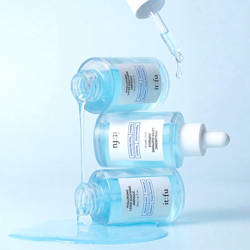 [저분자 히알루론산 PDRN] 곤약 수분 앰플 수딩 속건조 보습 판테놀 스쿠알란 50ml, 1개